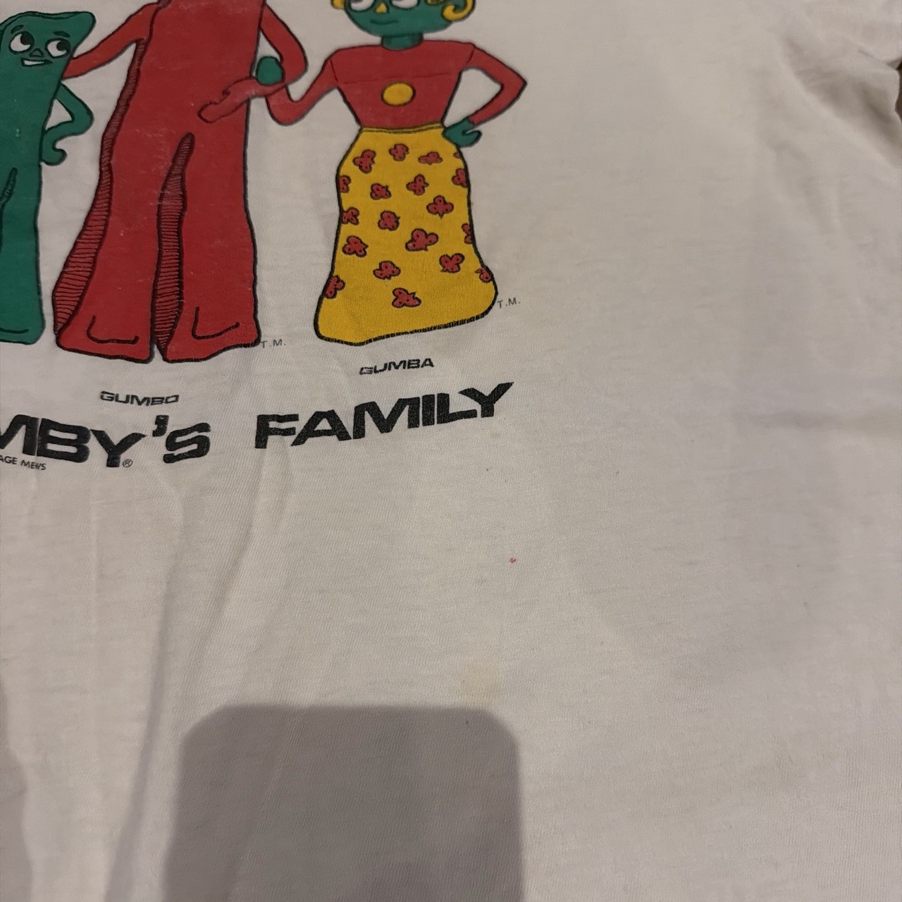 Vintage 80s “Gumby And Family” Single Stitch Tee Shirt