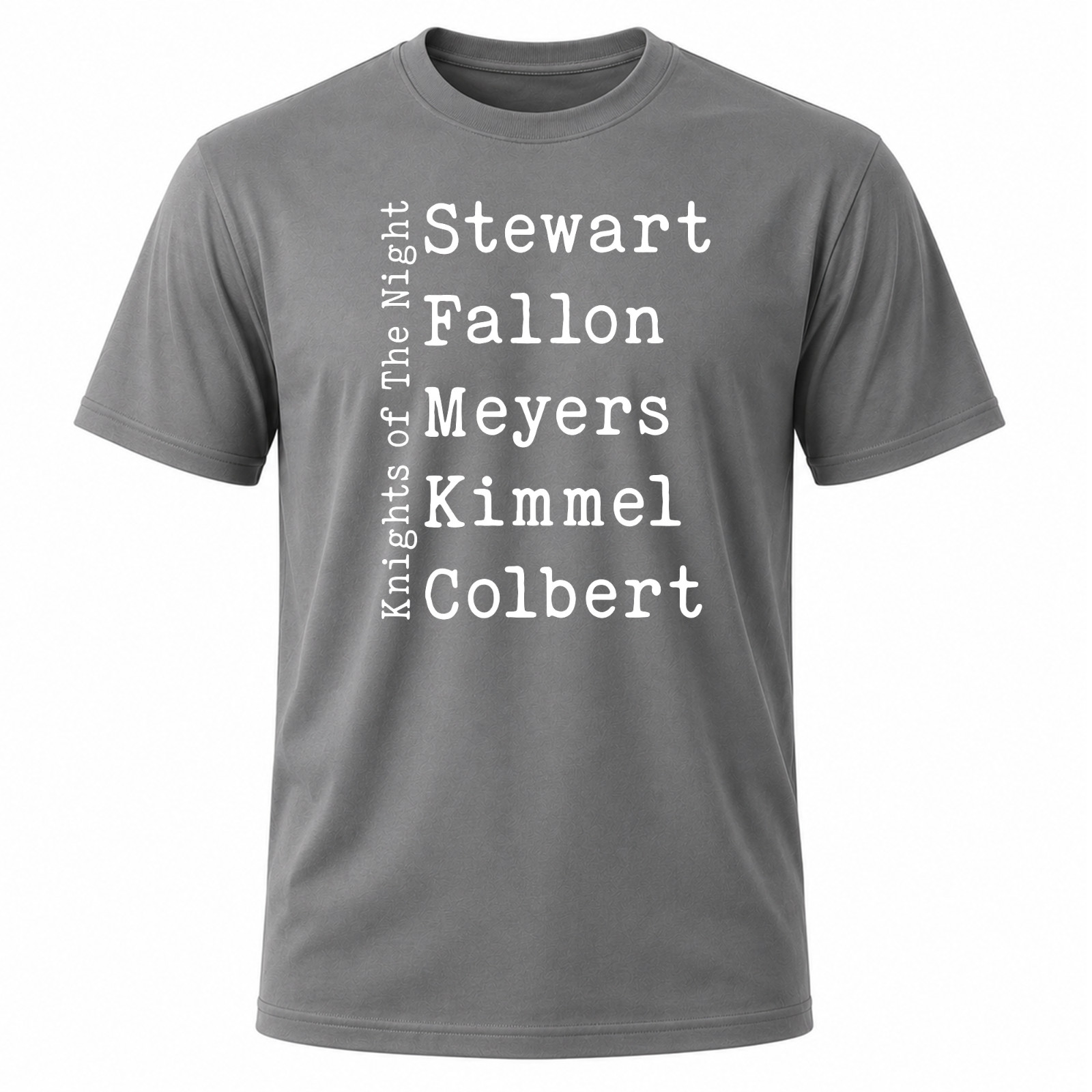 The Last Show Charcoal T-Shirt Print Graphic Tee Men FR