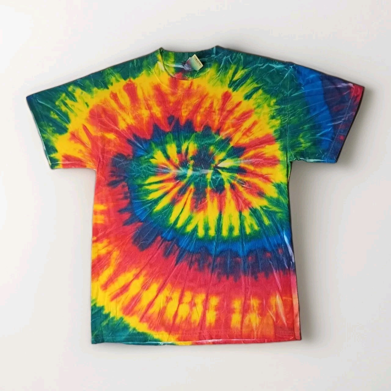 Tie-Dye T Shirt Unisex multi color Delta Magnum Weight Size Medium