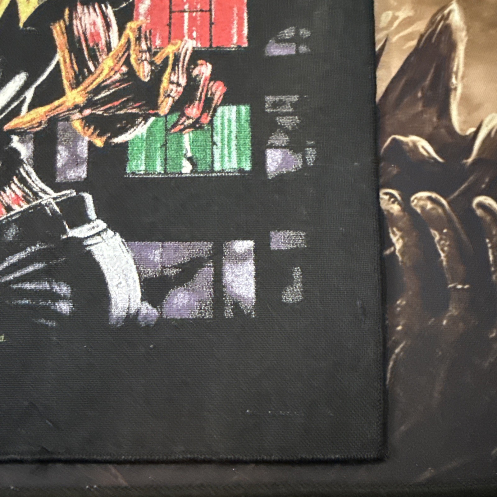 Large IRON MAIDEN Licensed KILLERS Eddie Woven Sew On Battle Jacket BACK Patch