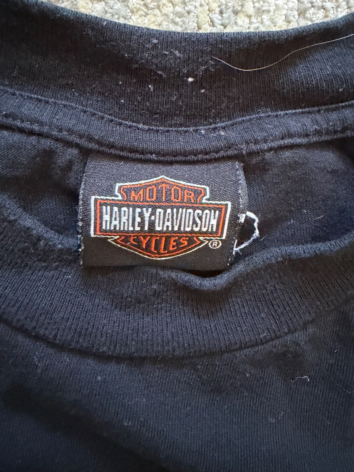 Vintage 2005 Harley-Davidson Malaysia T-Shirt – Men’s Black Graphic Tee Flame XL