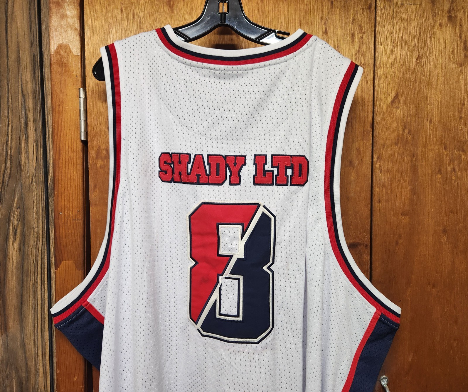 Eminem Shady Ltd 8 The Anger Management Tour Europe Mens 7XL White Jersey