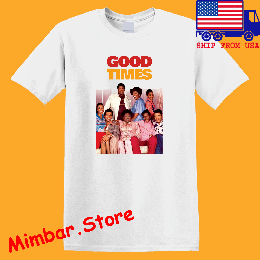 Good Times Tv Show Men’s White Size S-5XL