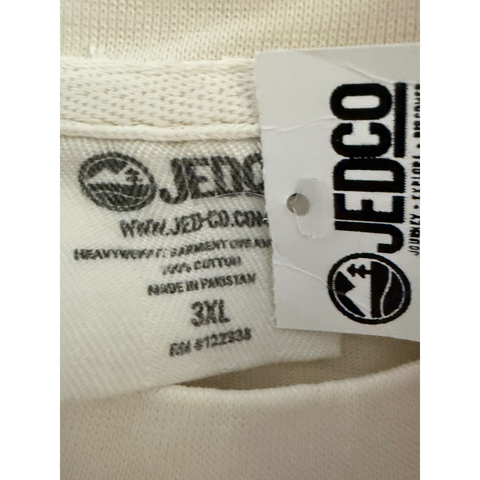 Jeep Trail Blazer Duck Graphic T-Shirt Mens 3XL Cream Jedco Heavyweight New