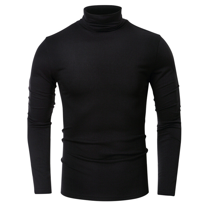 Men’s Thermal Turtleneck Shirts Long Sleeve Pullover Sweater Top Base Layer Warm