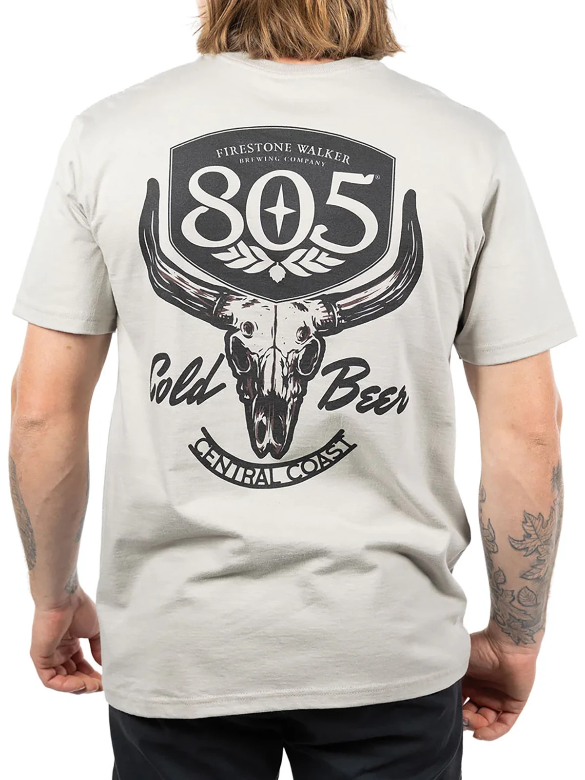 Fasthouse Men’s 805 Premier Outlaw Short Sleeve T-shirt Cold Beer Country Tee