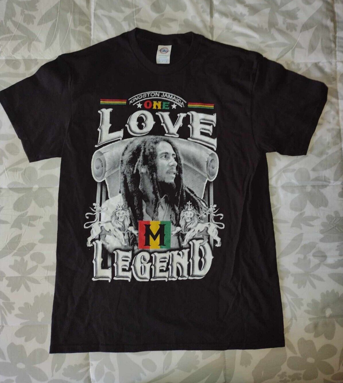 NEW Bob Marley One Love Black T Shirt Size 3XL