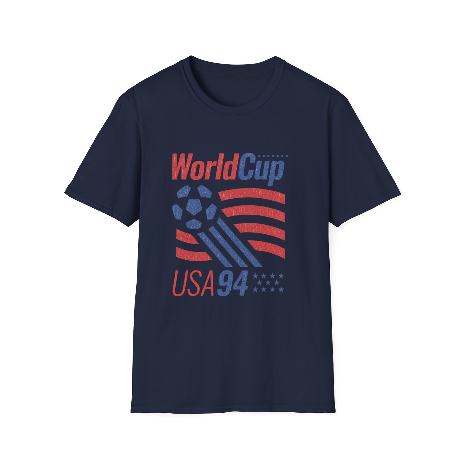 World Cup USA 94 Soccer Ball T-Shirt | Retro 1994 WorldCup Tee, Vintage FIFA