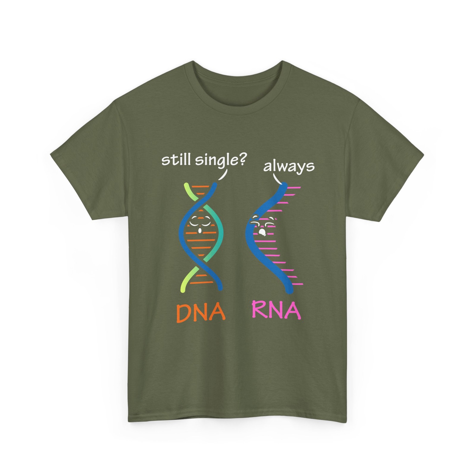 DNA RNA Biology T-Shirt, Biology Science Lovers Biologist Funny Shirt