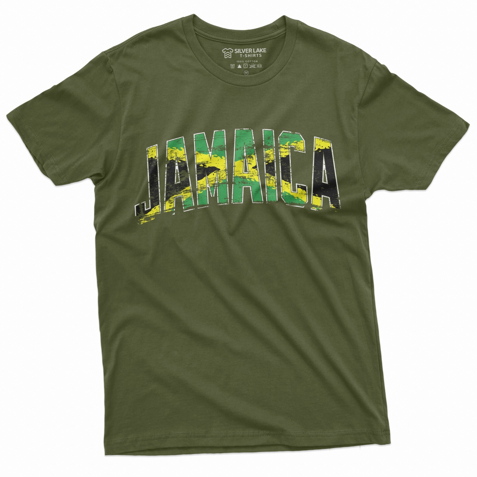 Men’s Jamaica T-shirt Jamaican Flag Patriotic Tee heritage Diaspora Day shirt