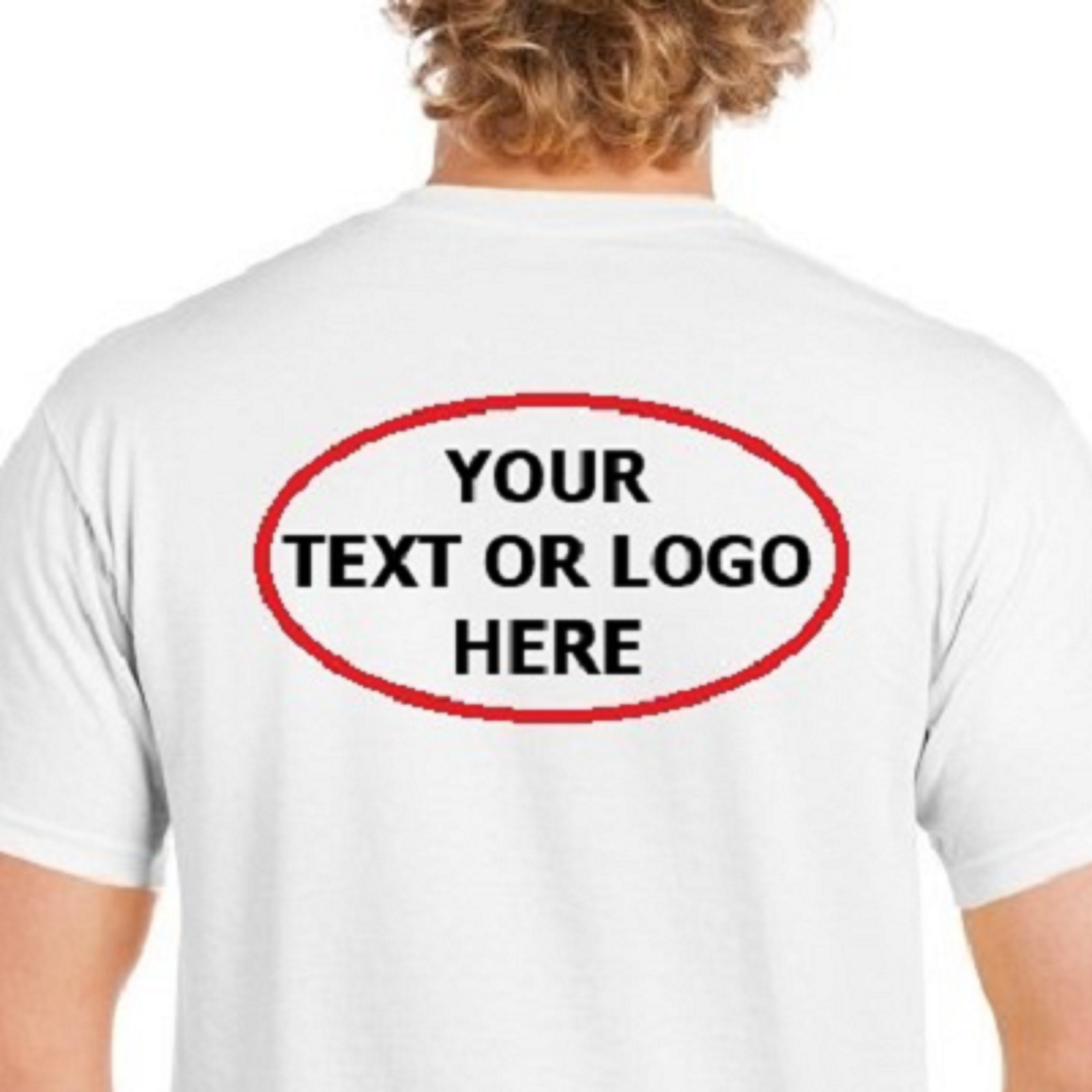 CUSTOM LOGO, TEXT, BASIC GRAPHICS T-Shirt, ANY Color Shirt, Youth-Adult Sm-6XL,