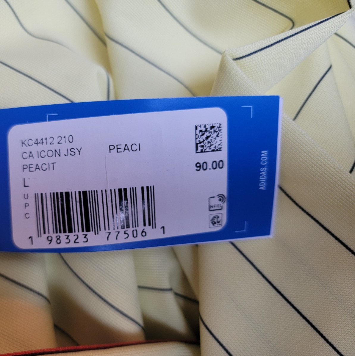 NEW MENS ADIDAS ORIGINALS TREFOIL CLUB AMERICA JERSEY SHIRT ~SIZE LARGE #KC4412