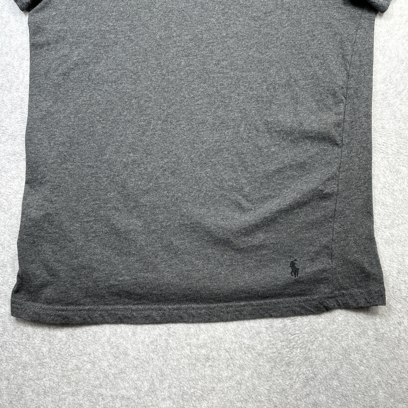 Polo Ralph Lauren T Shirt Heather Gray Classic Style Casual Preppy Pony Logo