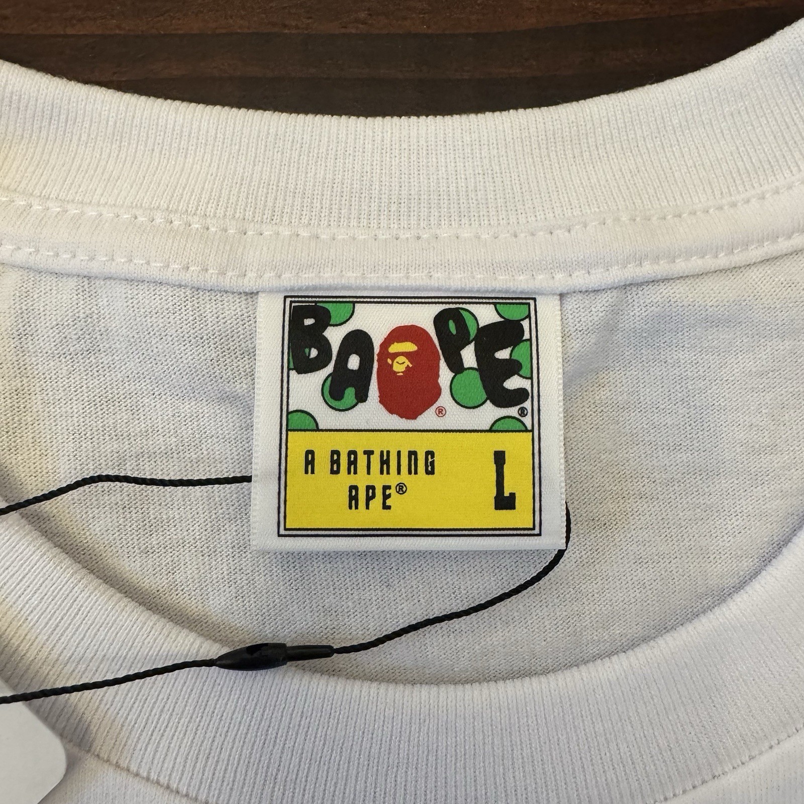 BAPE Baby Milo x Pokemon Monotone Starters #3 Tee White Sz Large FW20 Authentic