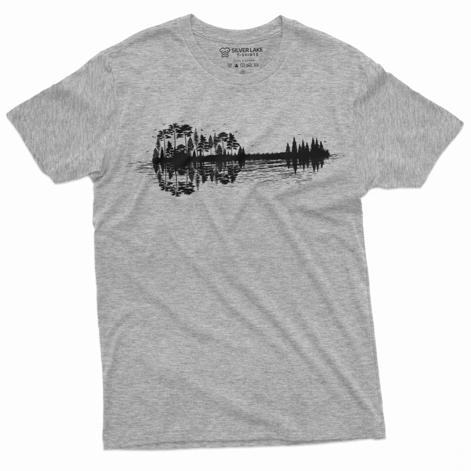 Nature Guitar T-shirt Musician Music Lover band Tee Country Music Guitarist tee