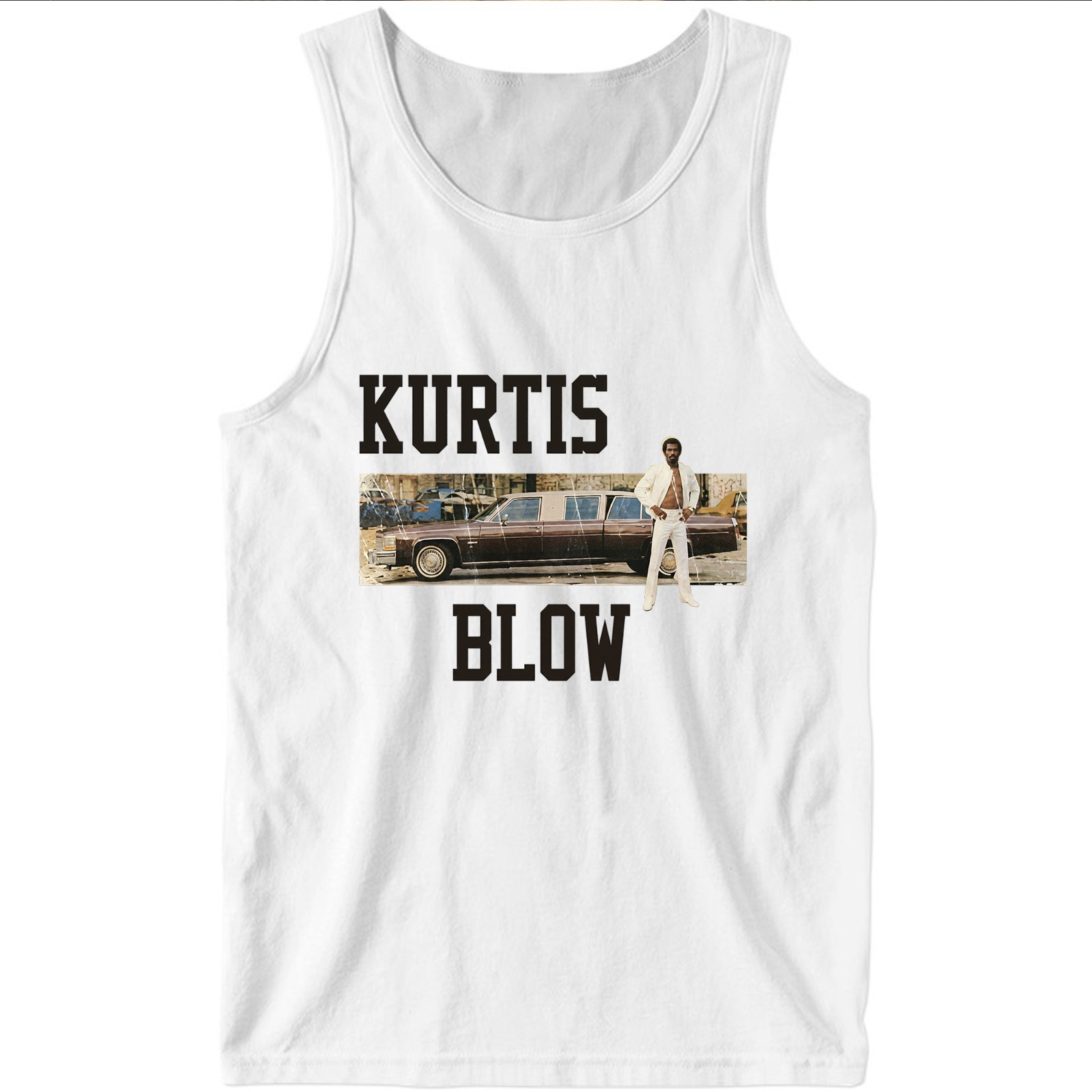 Retro Kurtis Blow Rap King Tank Top, Kurtis Blow Unisex Tanks for 70s Rap Fans