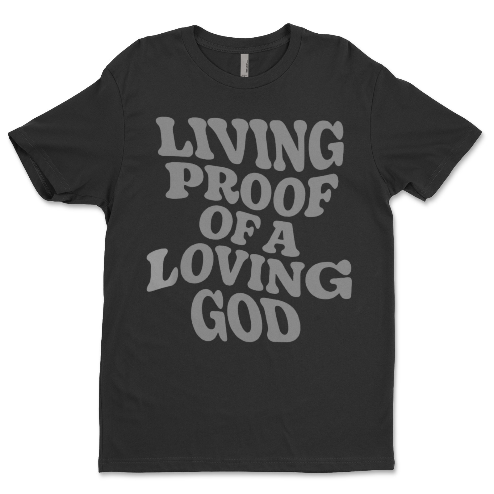 DTF Living Proof/ Custom Unisex Soft Style T-Shirts, Next Level- Cotton