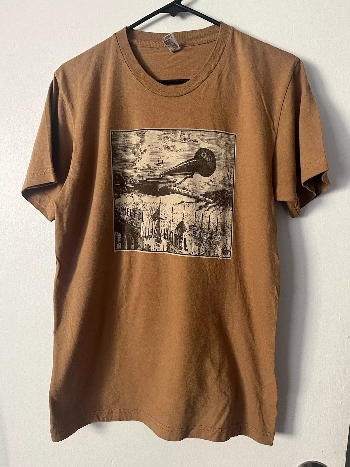 Neutral Milk Hotel 2014 Tour Brown T Shirt Size S-5XL