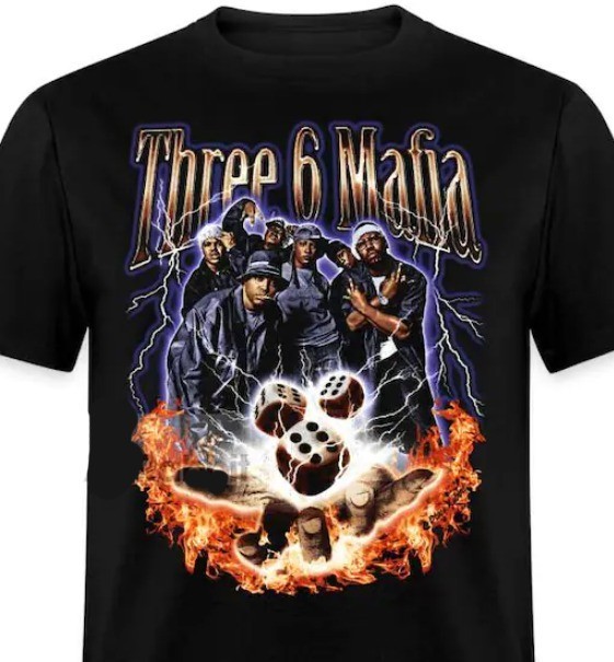 New Three 6 Mafia Band Gift Funny S-235XL T-Shirt N05.198