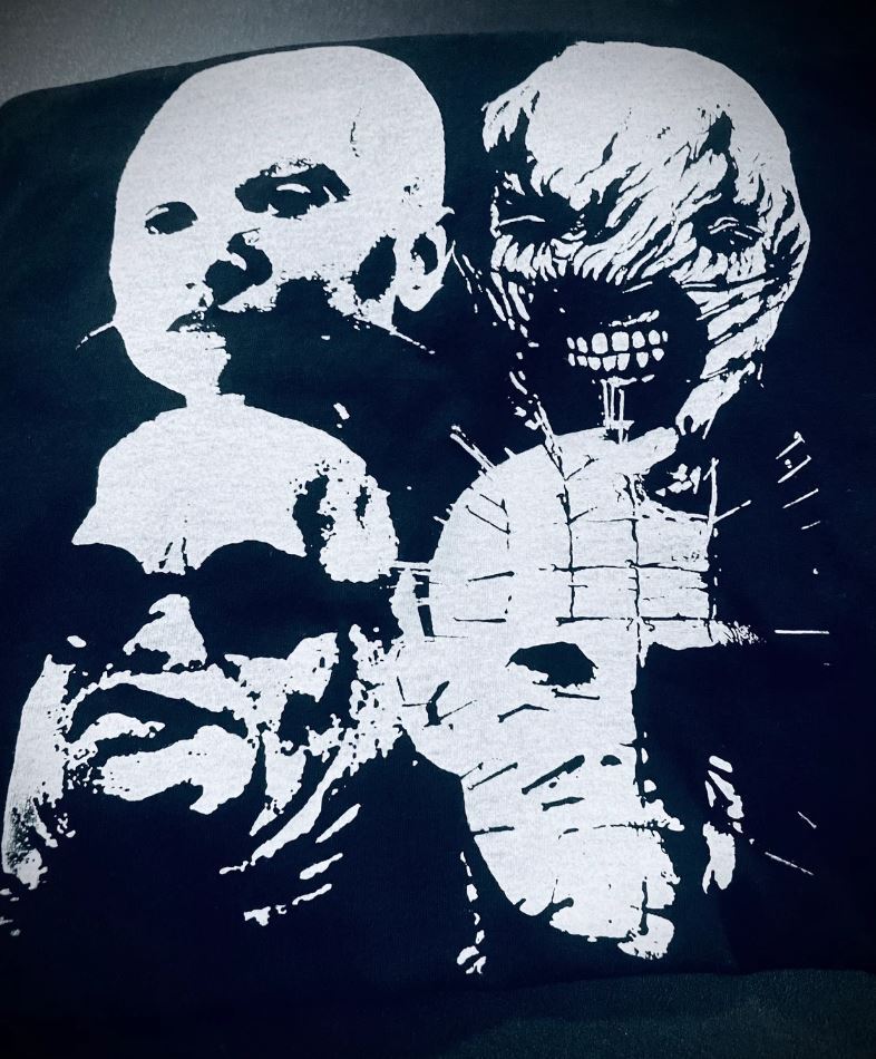 hellraiser horror movie cenobites , pinhead , horror movie black t-shirt S – 3XL