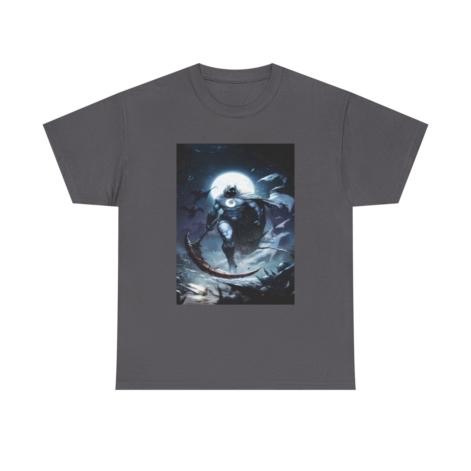 Unisex Moon Knight Tee | Dark Fantasy Artwork | Moon Knight Marvel Comics Tee