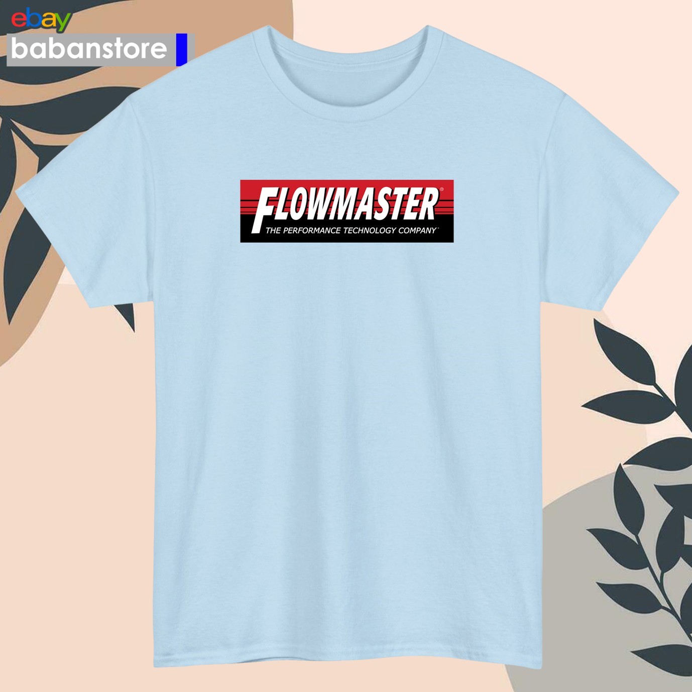 FLOWMASTER The Muffler Shirt Logo Black/White/Grey/Navy/Red/Light Blue S-5XL