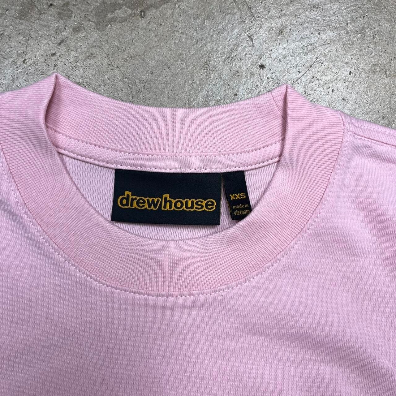NWT Drew House Secret SS Tee Strawberry Pink Size XXS