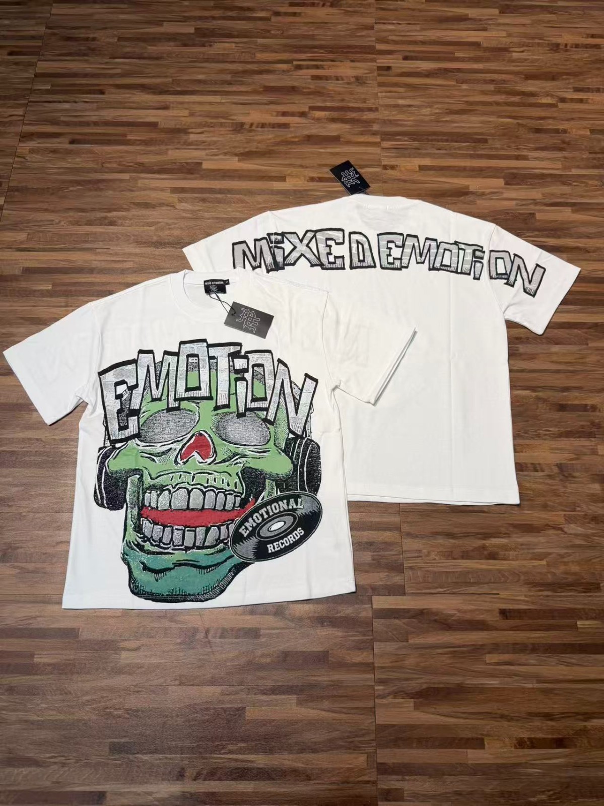 Mixed emotions tee shirt White S-M-L-XL