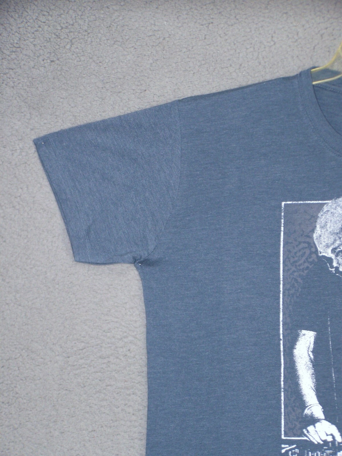 Vinyl Zombies Shirt Adult Xl Slim Fit Gray Graphic Skull World Tour Rock Mens