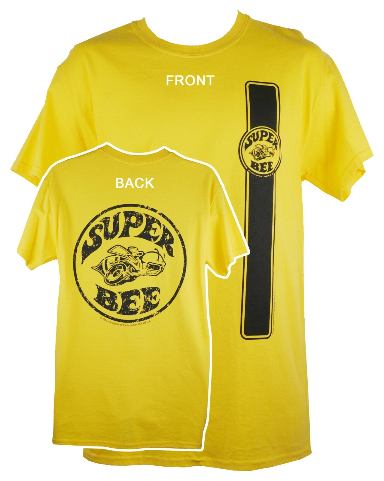 David Carey Dodge Super Bee Logo 60s 70s Automobiles Muscle Cars T Shirt 48207