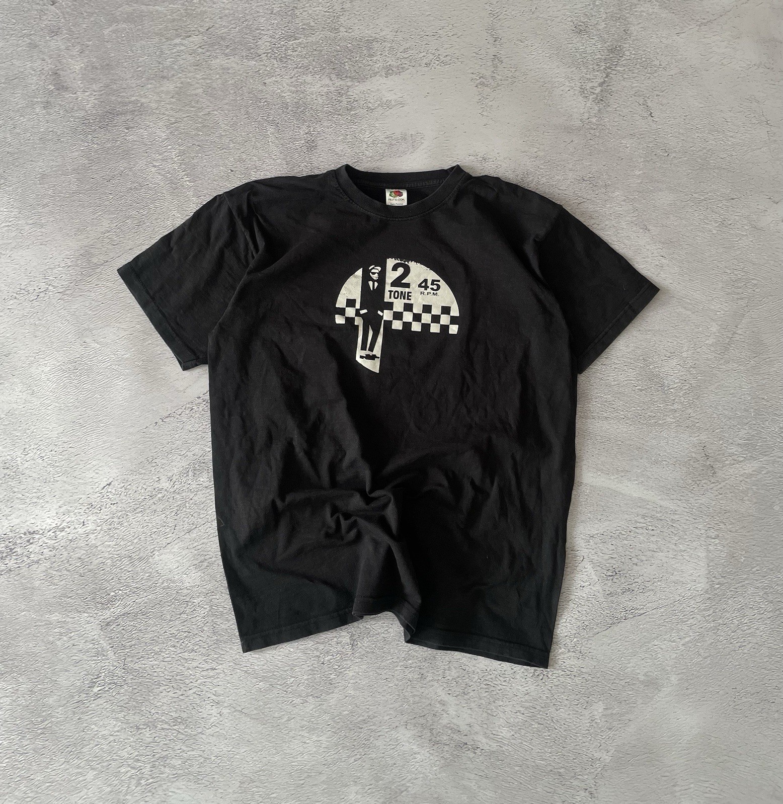 Vintage The Specials T-shirt 2 Tone Records Ska Tee Size Large Big logo
