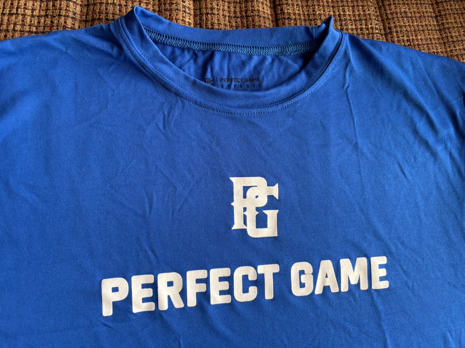 Perfect Game USA Baseball Player Development S/S T-Shirt Blue 2XL – NWT!