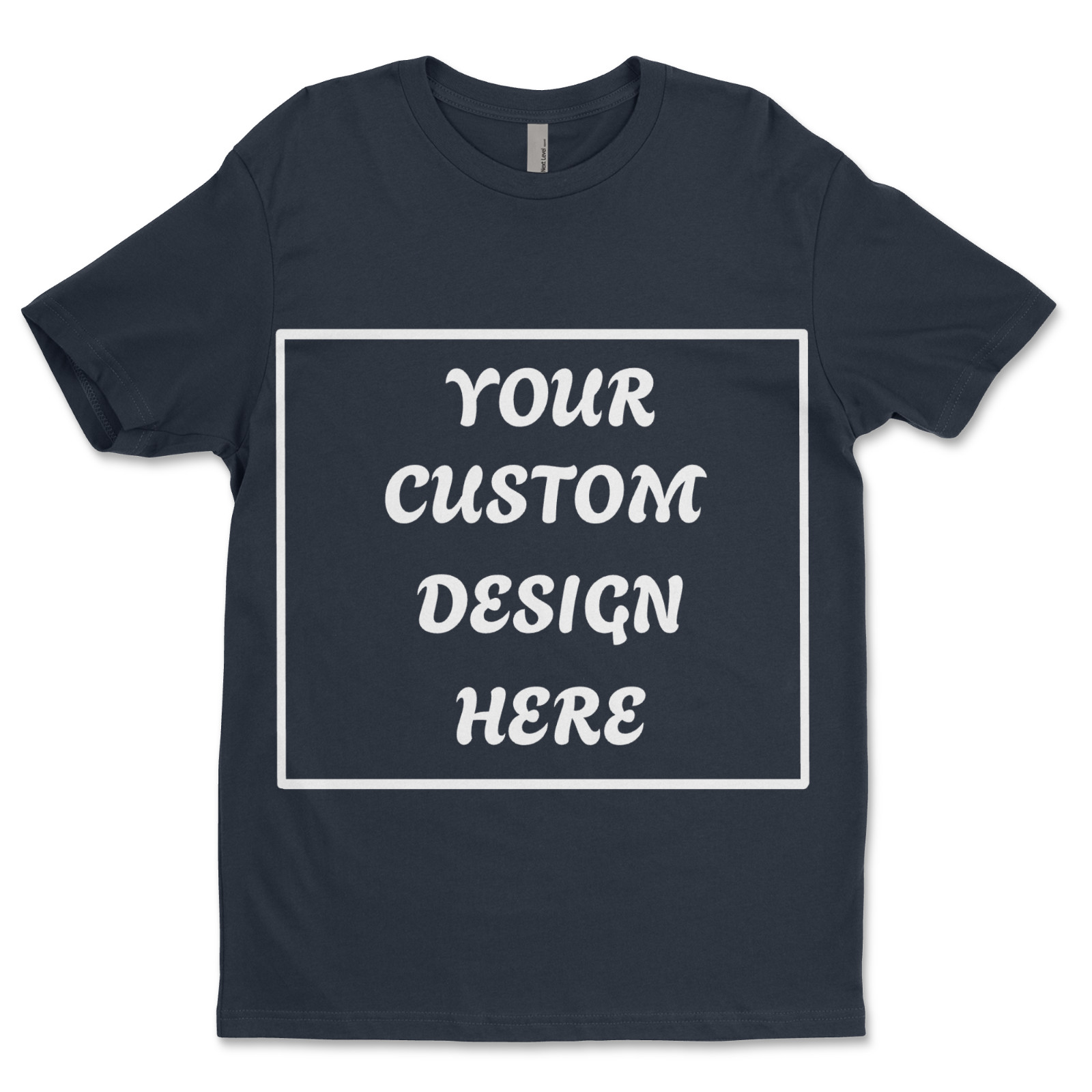 Personalized Custom T-ShirtCustomized w/Photo, Text, Logo DTF on nextlevel shirt