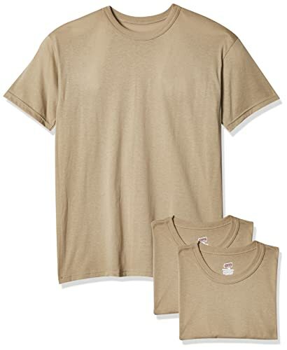 Soffe Men’s 3 Pack Short Sleeve – USA Made Poly/Cotton Military Tee