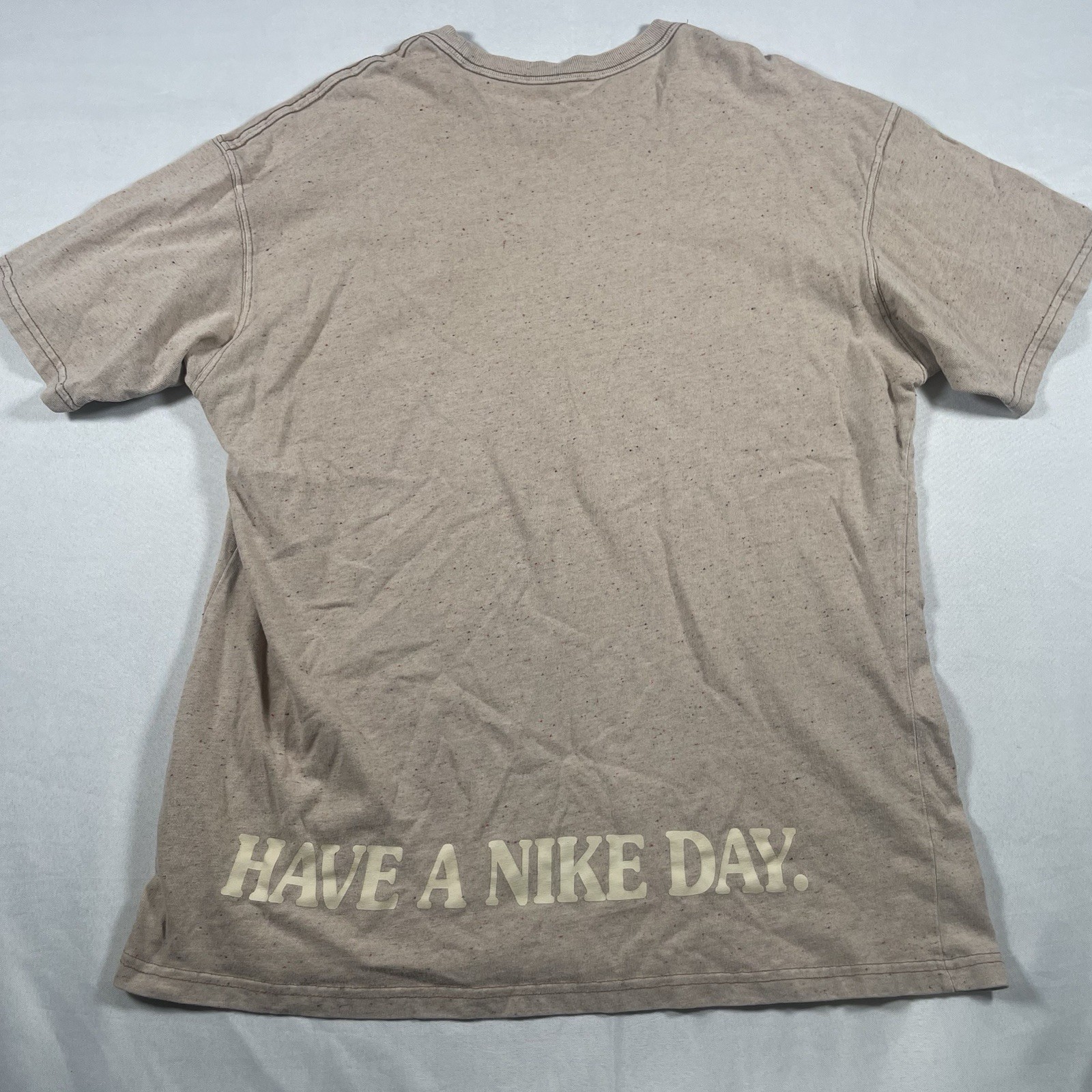Nike Tee Shirt From Beaverton With love Large Loose Fit Embroidered Logo Casual