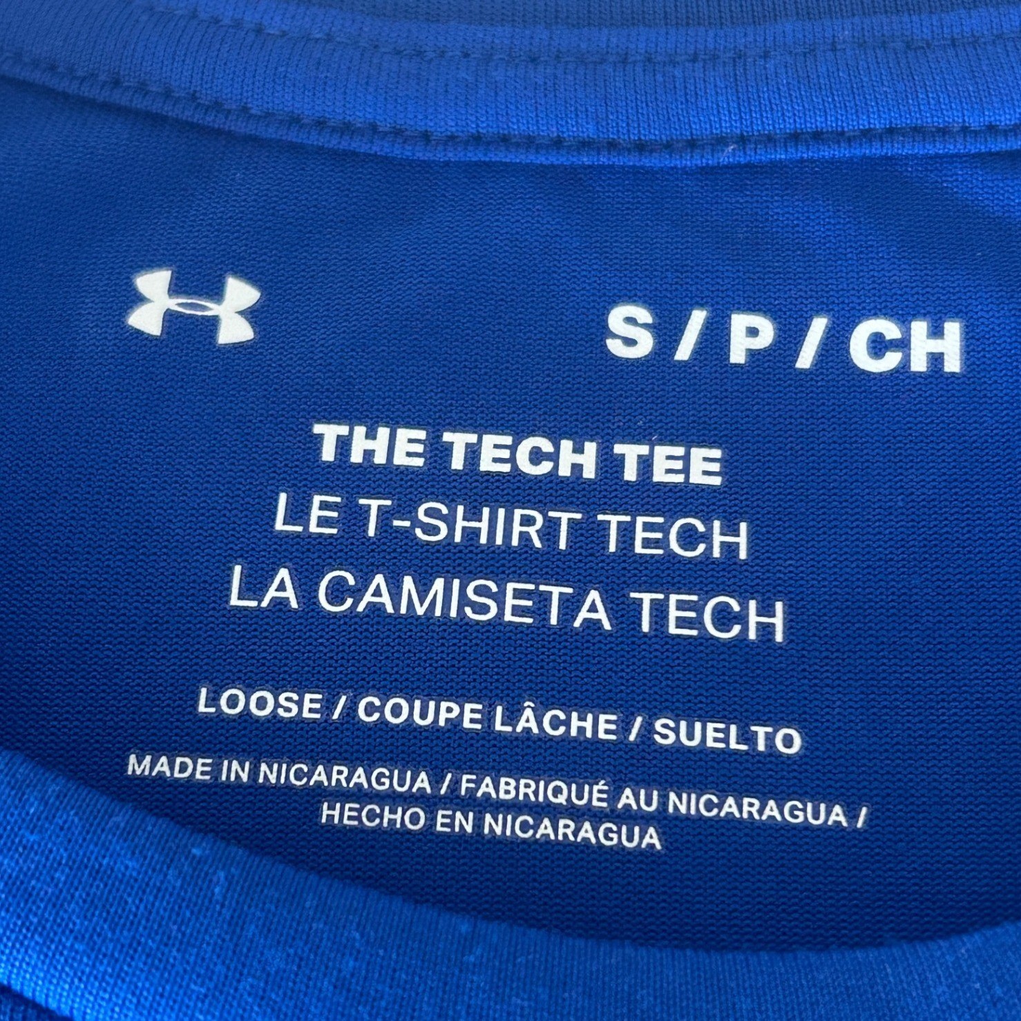 Under Armour Mens Tech 2.0 Short Sleeve T-Shirt Royal Blue 1326413 Small NWT