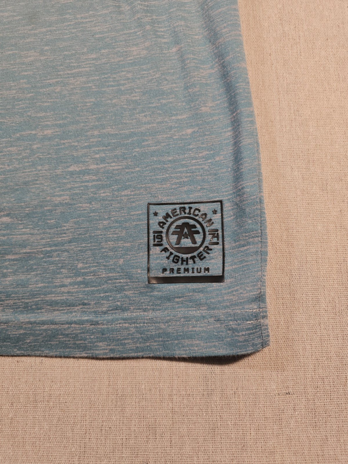 American Fighter From Affliction Premium Tshirt Mens 2xl Teal Gray Y2k 90’s