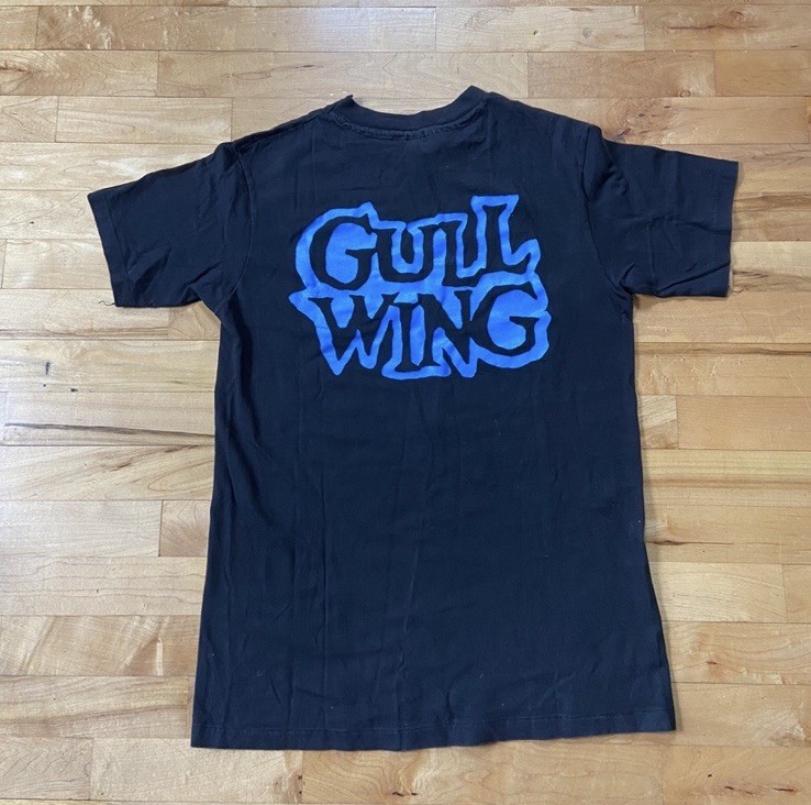 Vintage, 80s, Gull Wing Trucks, skate t-shirt 2-SIDER