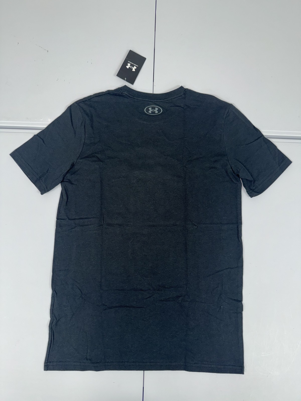Men’s Under Armour Baseball Script SS T-Shirt Black/Gray Pick Size 1377613-001