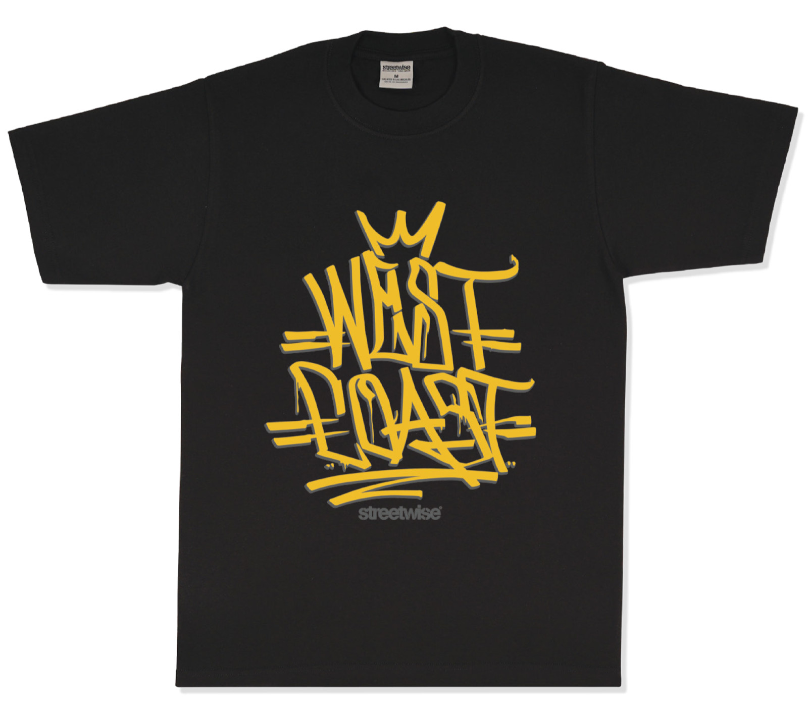 Streetwise WC TAG Graphic T-Shirt Black M-L-XL-2XL-3XL-4XL-5XL