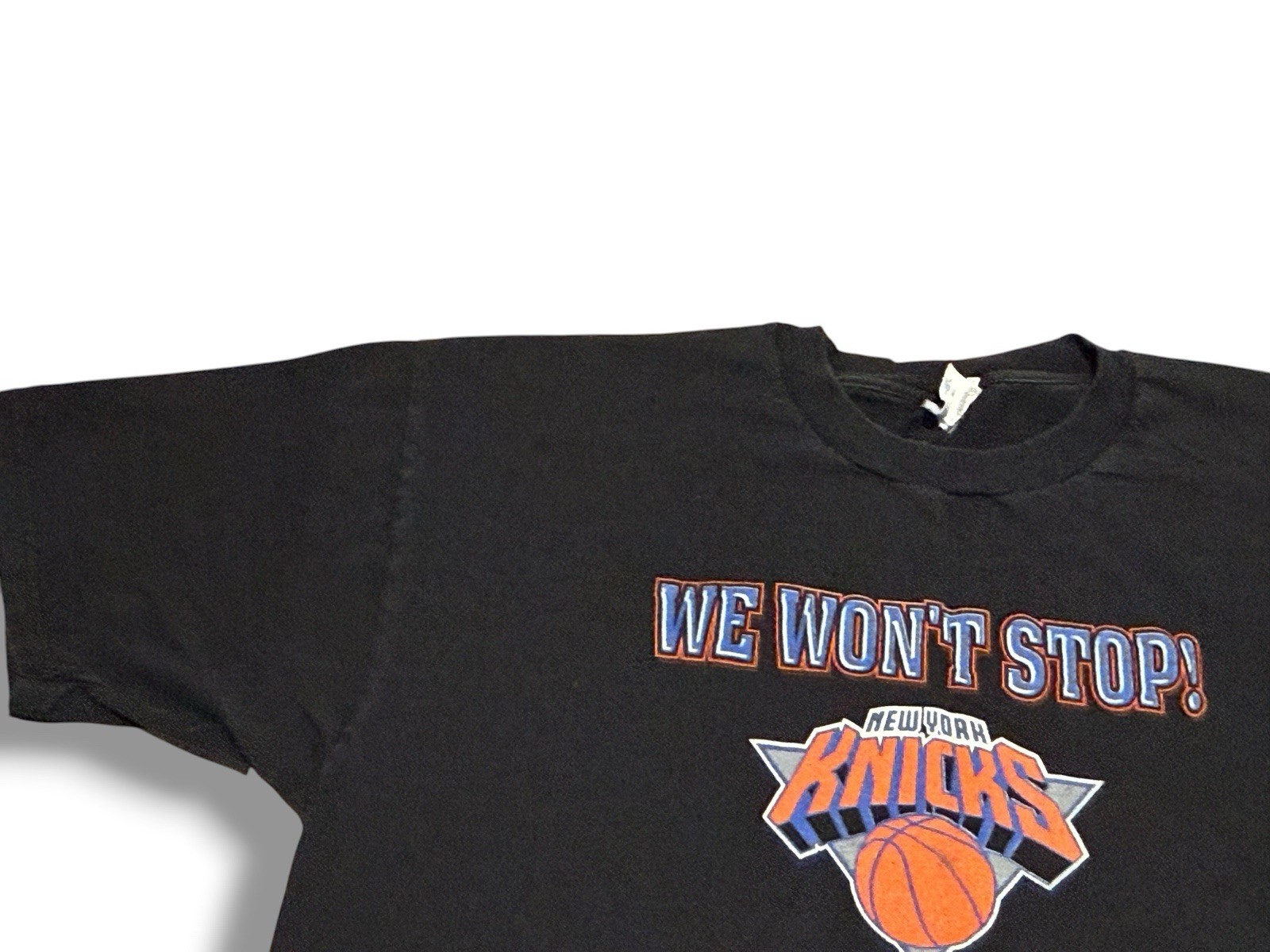 Vintage 2000 Champion New York Knicks XL Eastern Conference Championship T-Shirt
