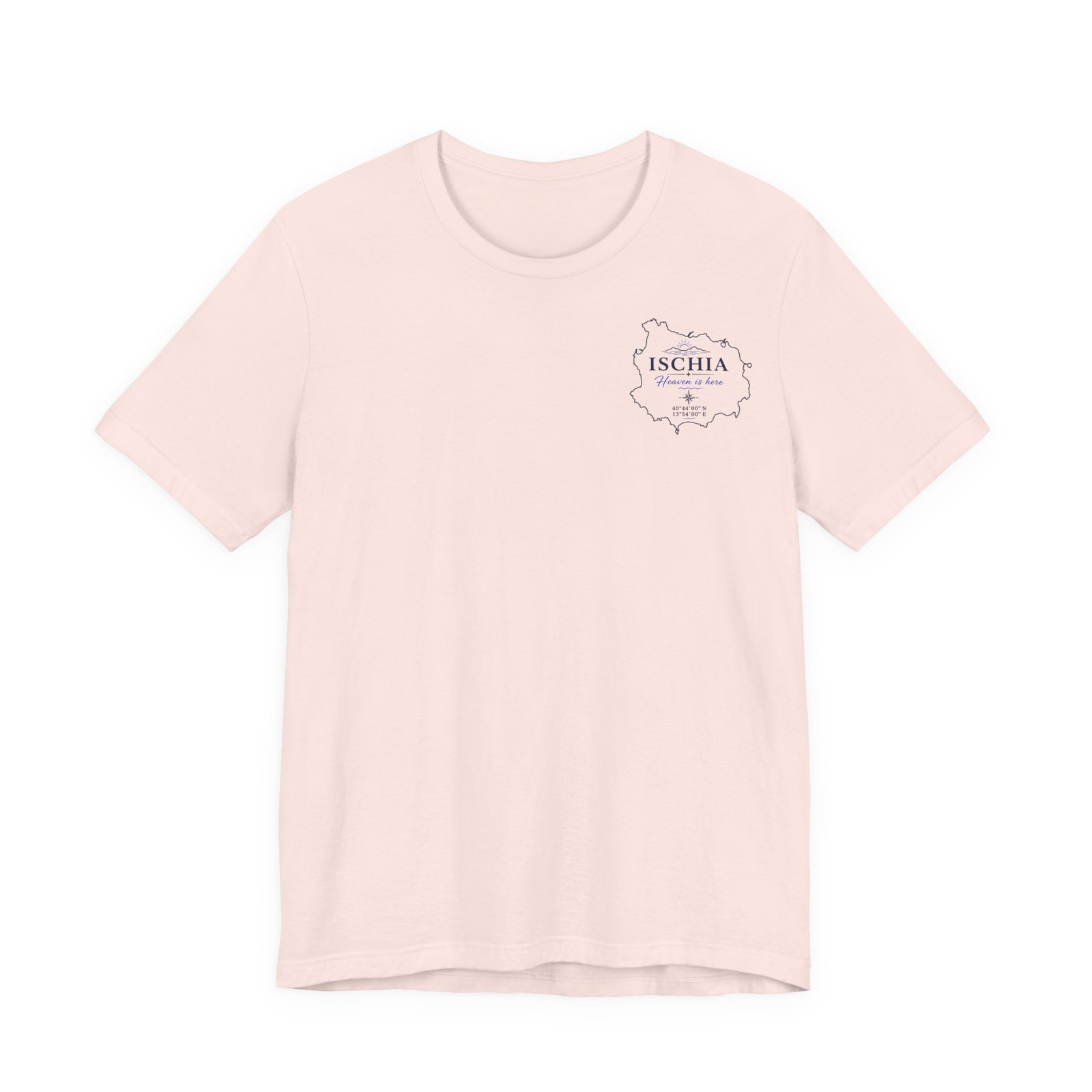 Ischia Map Tee | Island Outline Pocket Graphic