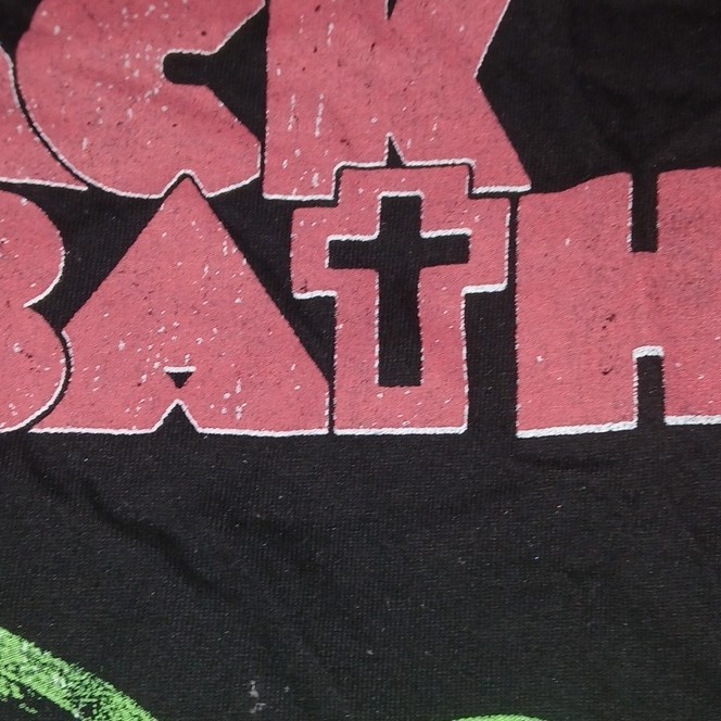 Alstyle Heavyweight Black Sabbath Graphic Tee Men’s S CH P Cotton Crew Neck