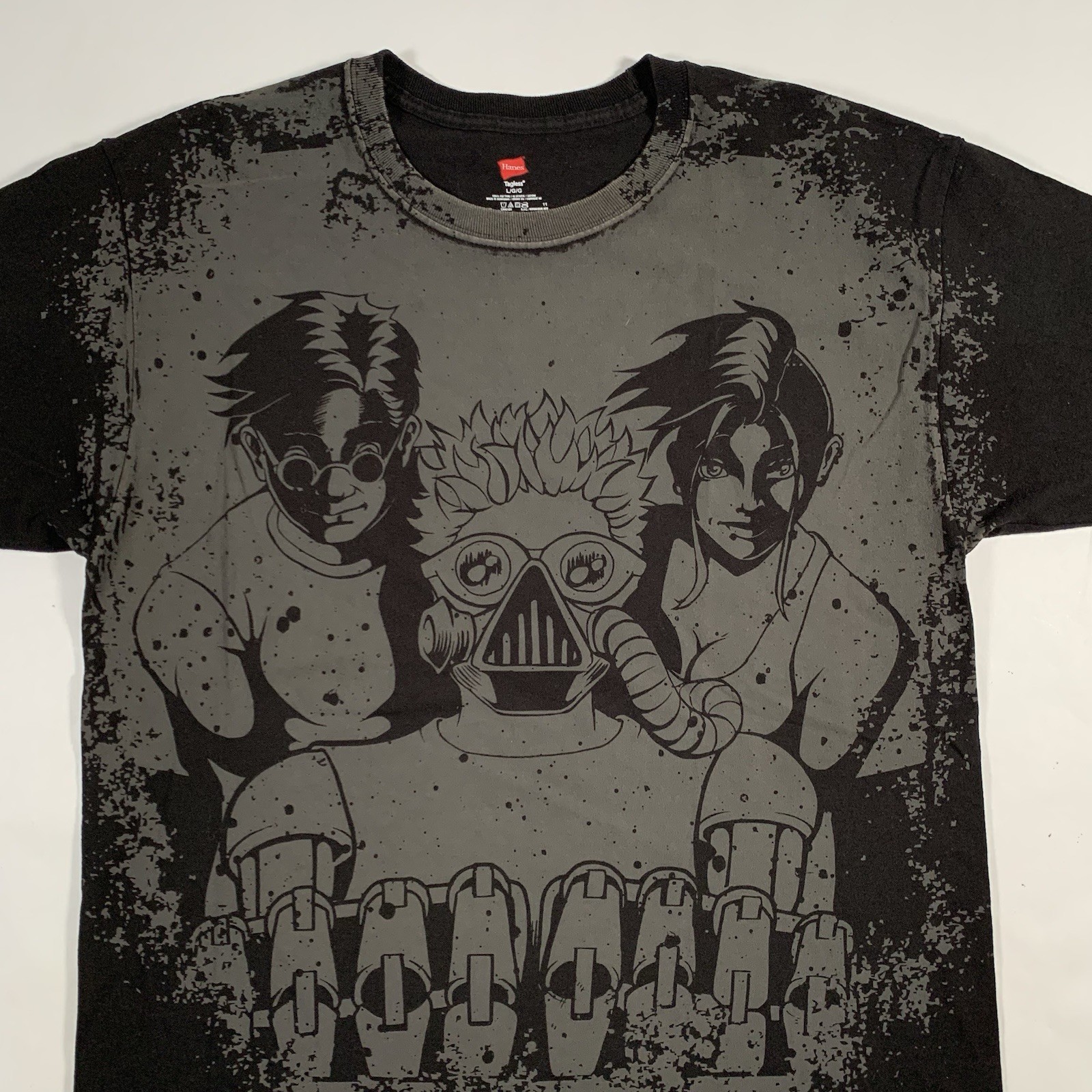 DEFCON 20 Hacker T-Shirt Men Large All Over Print Cyber Security Convention