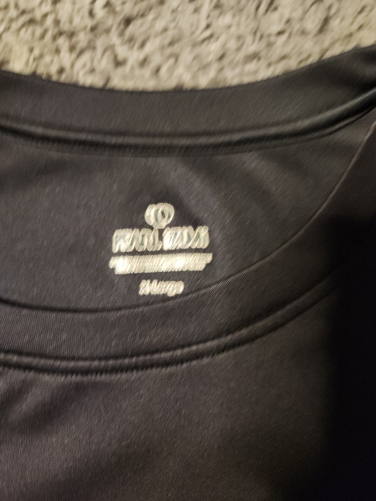 Pearl Izumi Logo Black Microfiber Athletic T-shirt Mens XL