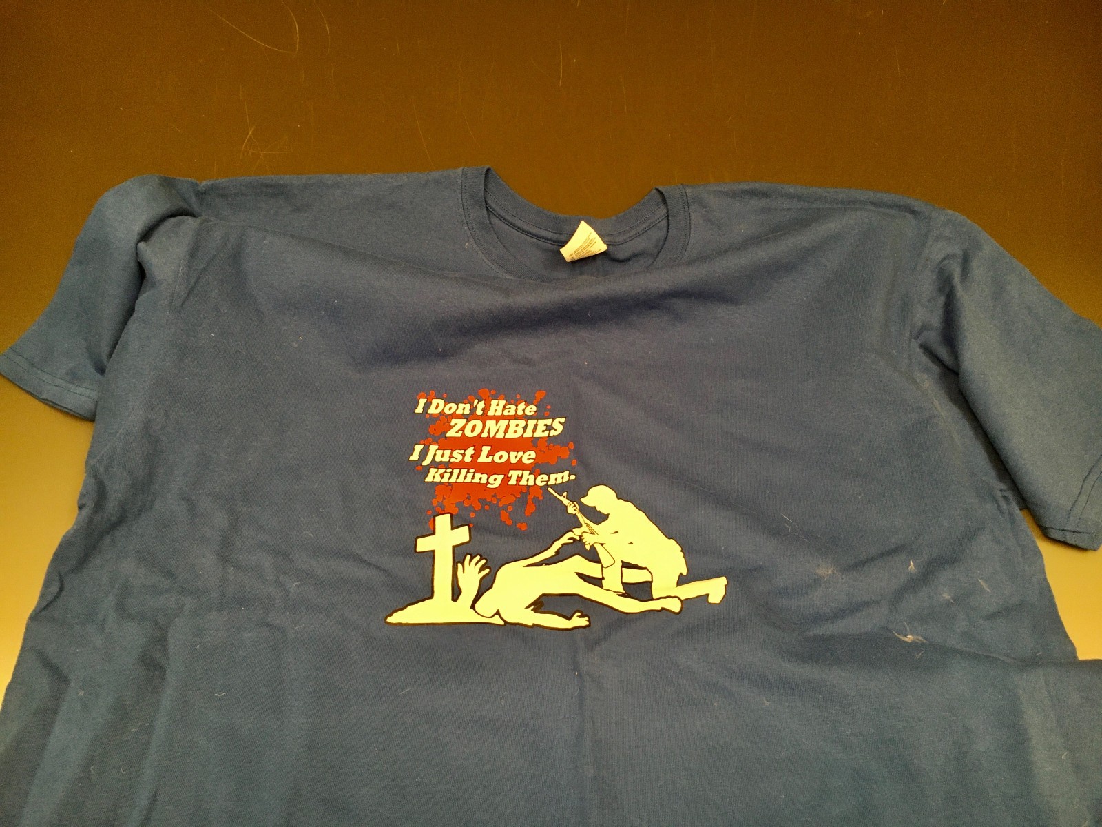 Walking Dead Zombies and SHARK t shirts, vary size, Vintage RARE