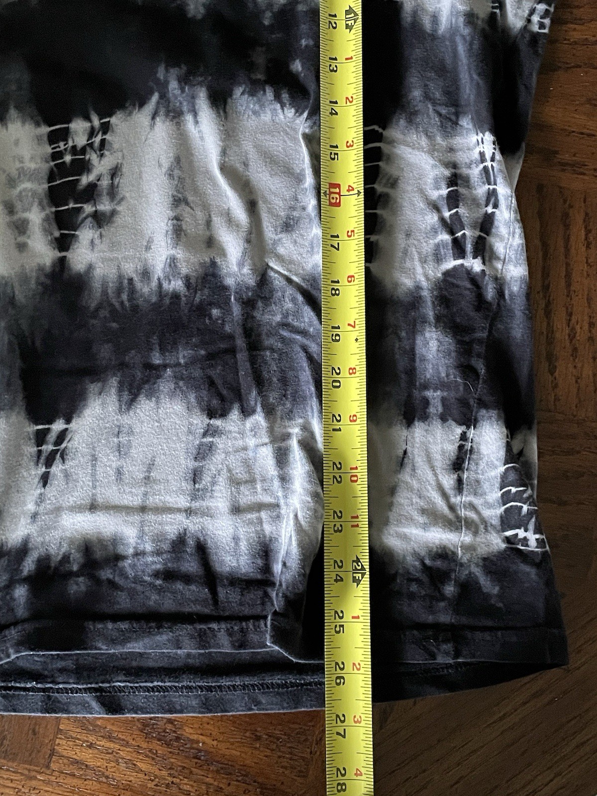 Spitfire Old E Pleated Wash T Shirt Tie Dye Mens S
