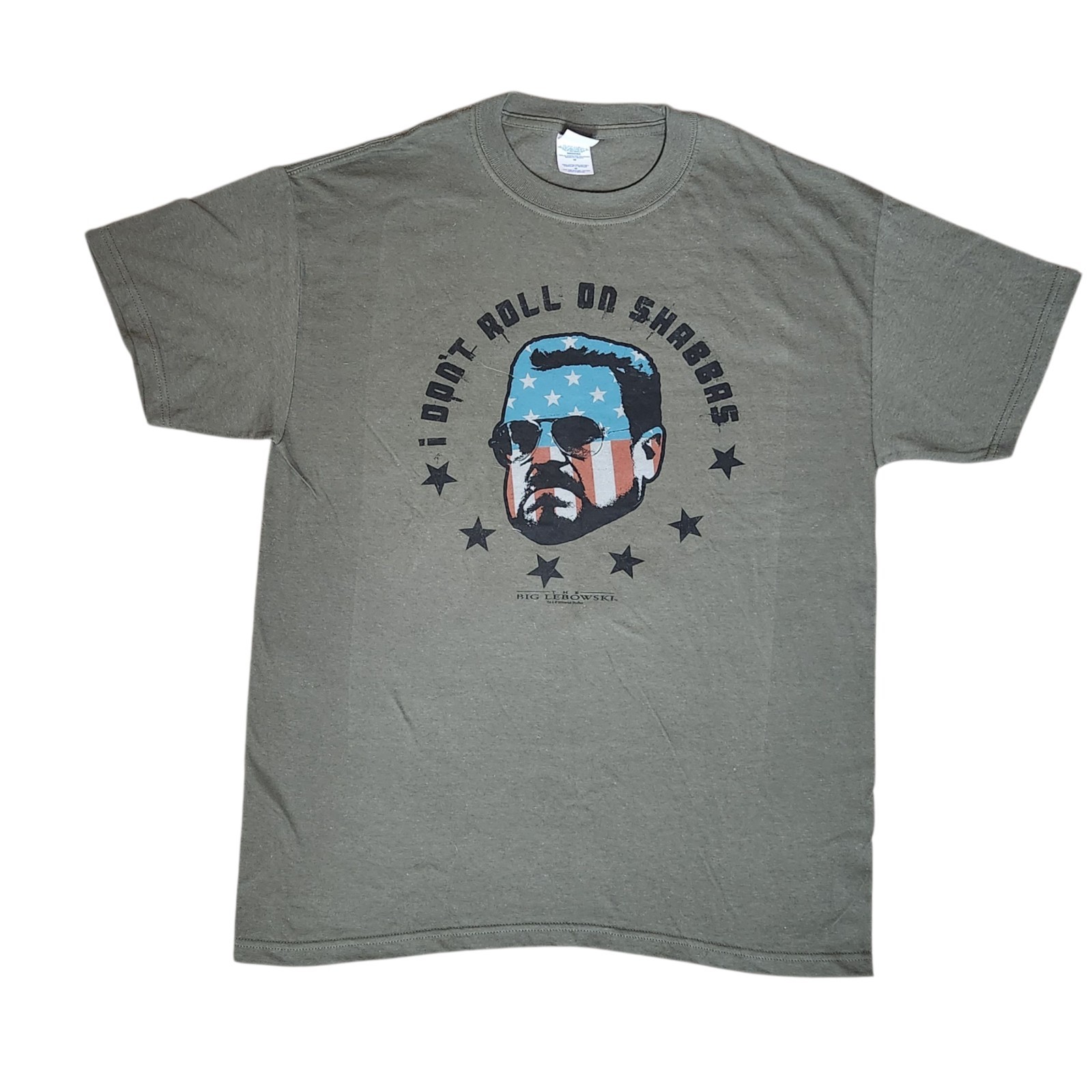 Vtg Big Lebowski Walter I Don’t Roll on Shabbas T Shirt Movie Tee Size Medium