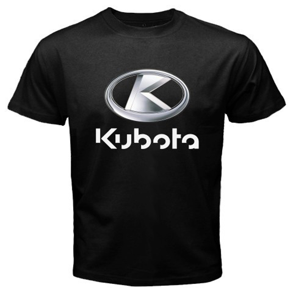 Kubota Tractor Crane Men’s Black T-Shirt Size S-5XL