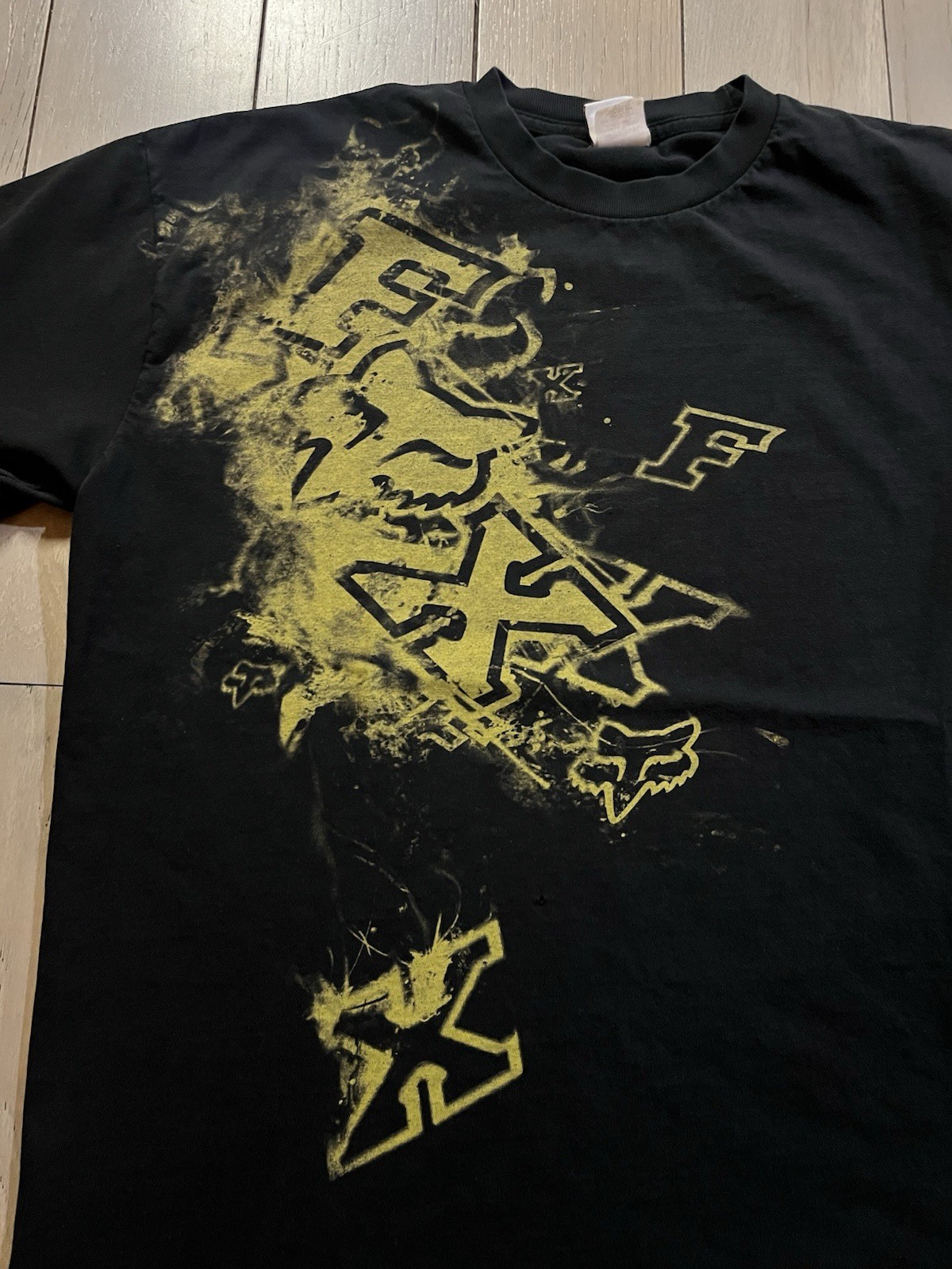 Y2K Fox Racing Men’s Motorcross T-Shirt Size XL